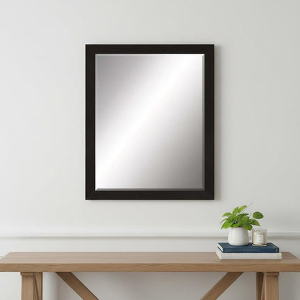 33" Dark Brown Accent Mirror HomeRoots