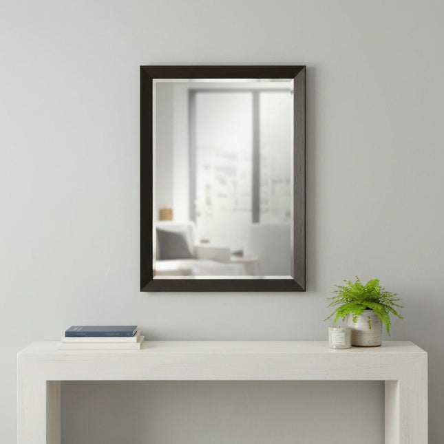 41" Dark Brown Accent Mirror HomeRoots
