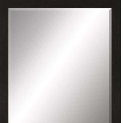45" Dark Brown Framed Accent Mirror HomeRoots