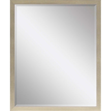 43" Silver Wood Accent Mirror HomeRoots