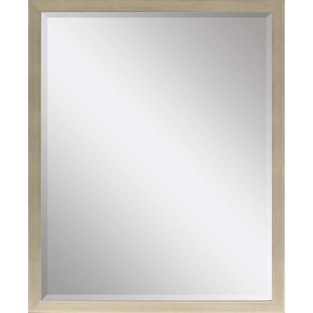 43" Silver Wood Accent Mirror HomeRoots