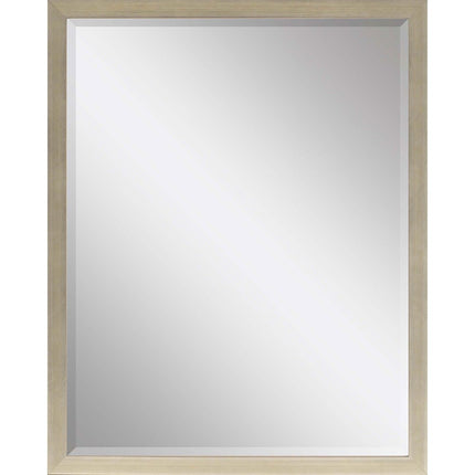 51" Silver Wood Accent Mirror HomeRoots