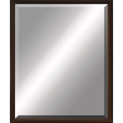 31" Bronze Wood Accent Mirror HomeRoots