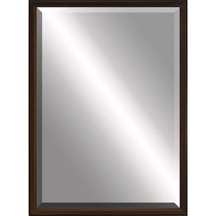 39" Bronze Wood Accent Mirror HomeRoots