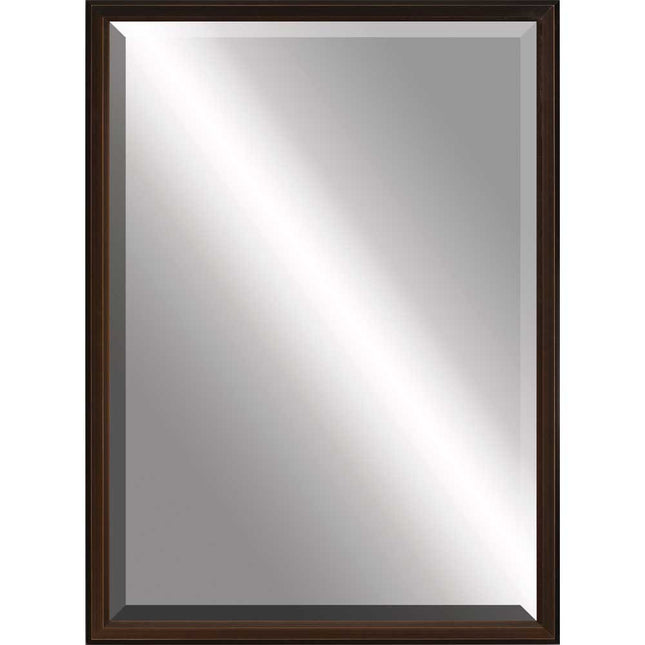 39" Bronze Wood Accent Mirror HomeRoots