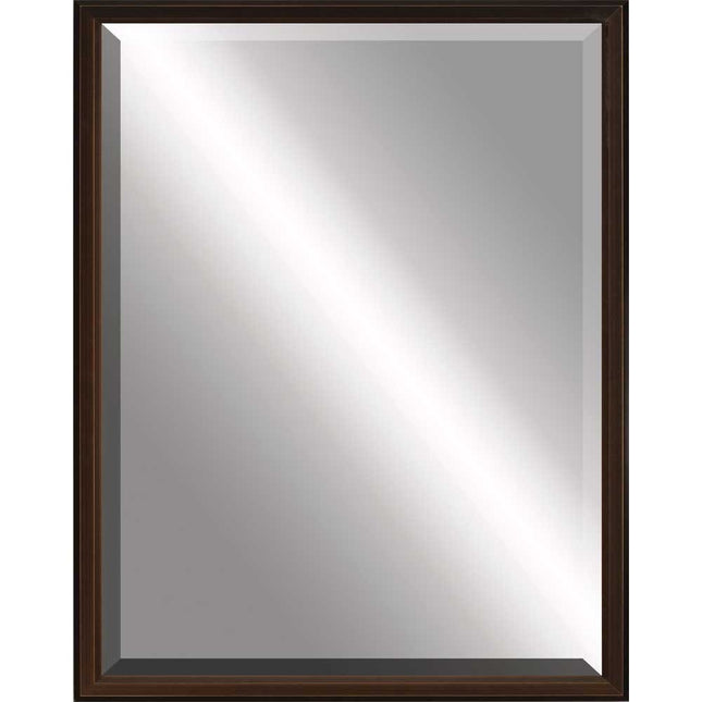 43" Bronze Wood Accent Mirror HomeRoots