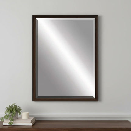43" Bronze Wood Accent Mirror HomeRoots