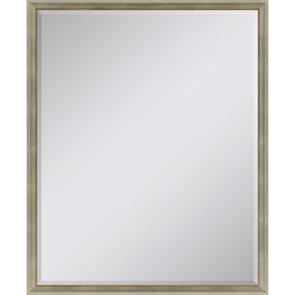 42" Silver Wood Accent Mirror HomeRoots