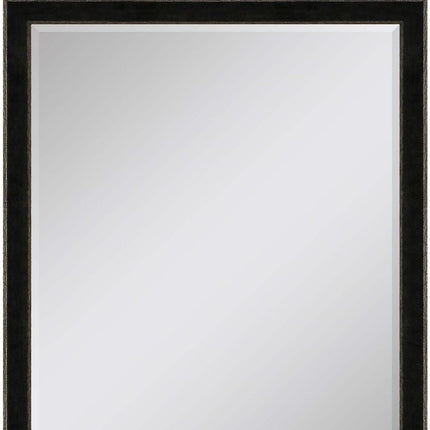 44" Dark Brown Wood Accent Mirror HomeRoots