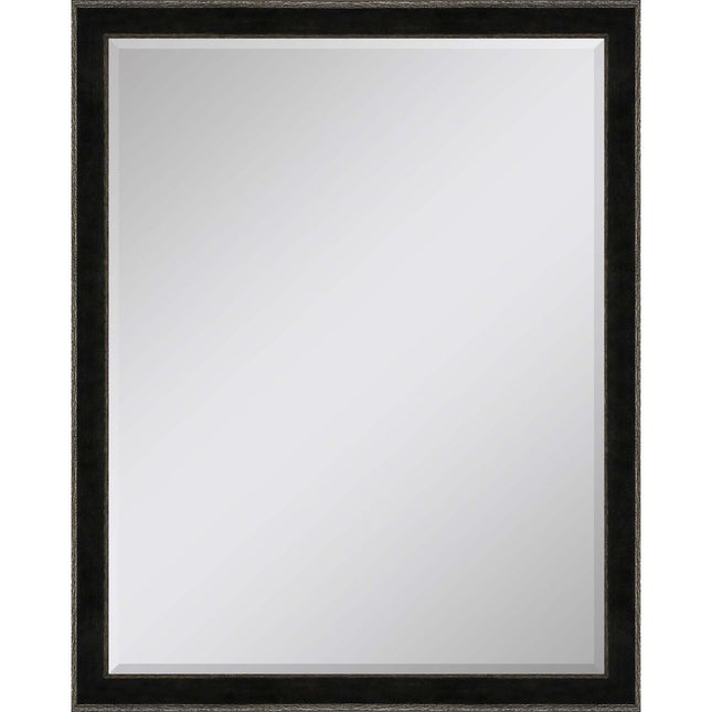 52" Dark Brown Wood Accent Mirror HomeRoots