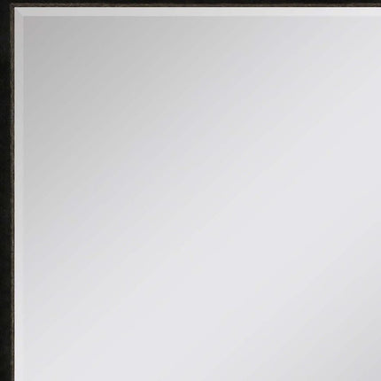52" Dark Brown Wood Accent Mirror HomeRoots