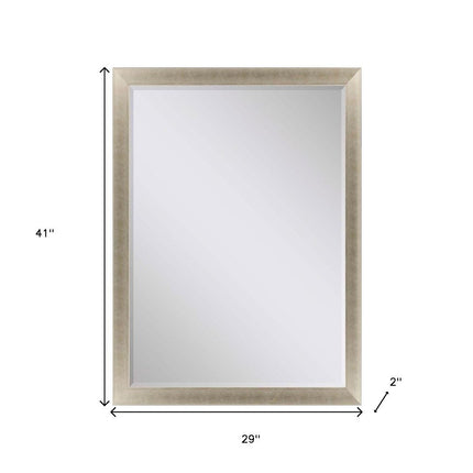 41" Gold Accent Mirror HomeRoots