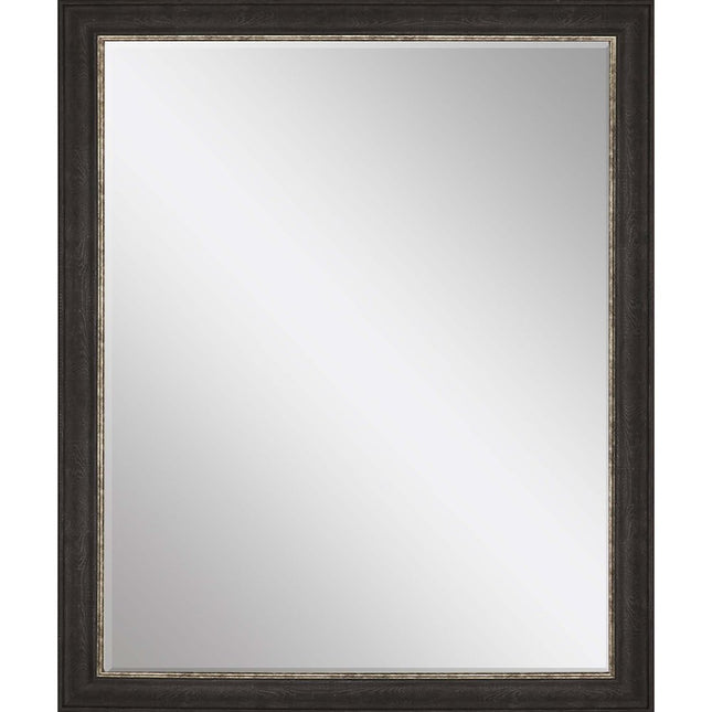 33" Dark Brown Framed Accent Mirror HomeRoots