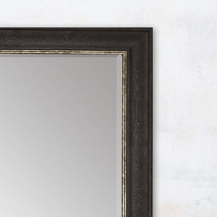 45" Dark Brown Accent Mirror HomeRoots
