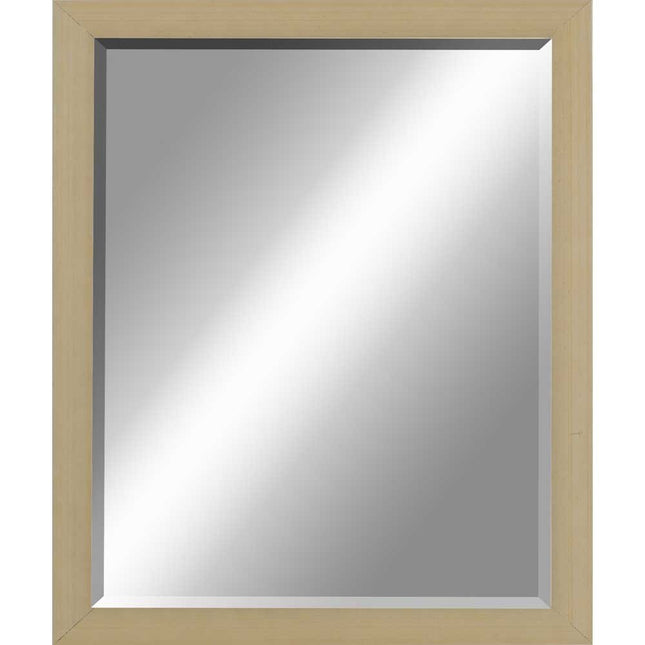 31" Silver Wood Accent Mirror HomeRoots