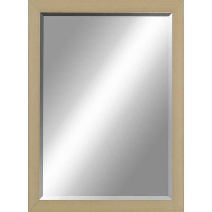 39" Silver Solid Wood Framed Accent Mirror HomeRoots