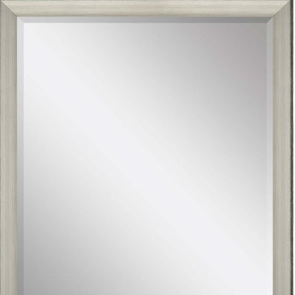 32" Silver Framed Accent Mirror HomeRoots