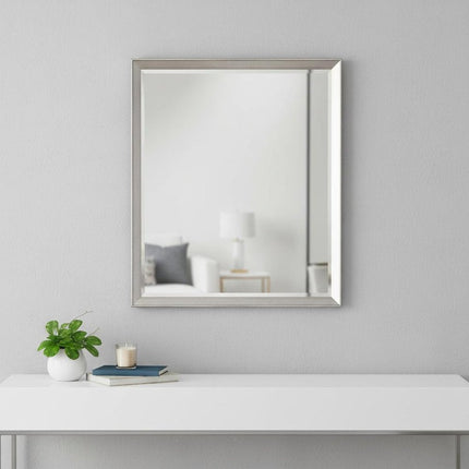 32" Silver Framed Accent Mirror HomeRoots