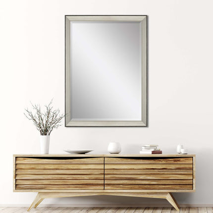 40" Silver Framed Accent Mirror HomeRoots