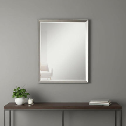 40" Silver Framed Accent Mirror HomeRoots