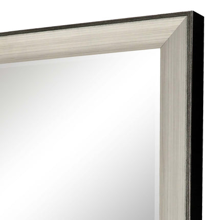 44" Silver Framed Accent Mirror HomeRoots