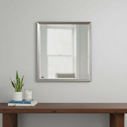 44" Silver Framed Accent Mirror HomeRoots