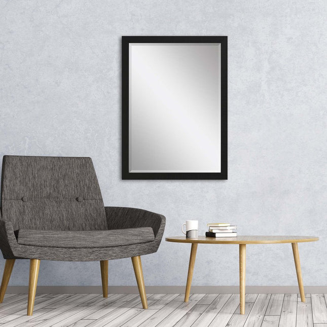 39" Black Framed Accent Mirror HomeRoots