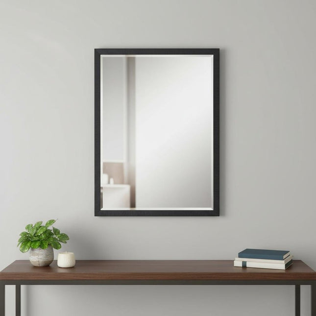 39" Black Framed Accent Mirror HomeRoots