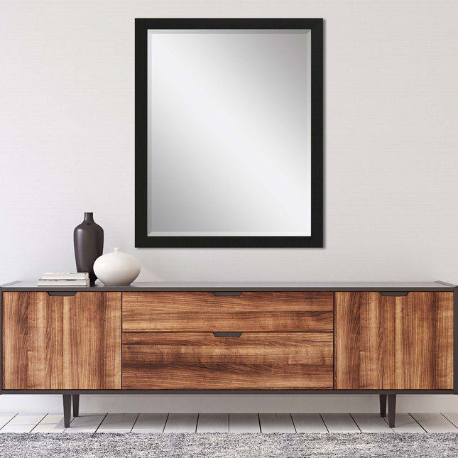 43" Black Framed Accent Mirror HomeRoots