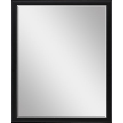 42" Black Solid Wood Framed Accent Mirror HomeRoots