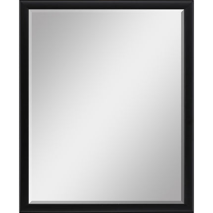 42" Black Solid Wood Framed Accent Mirror HomeRoots