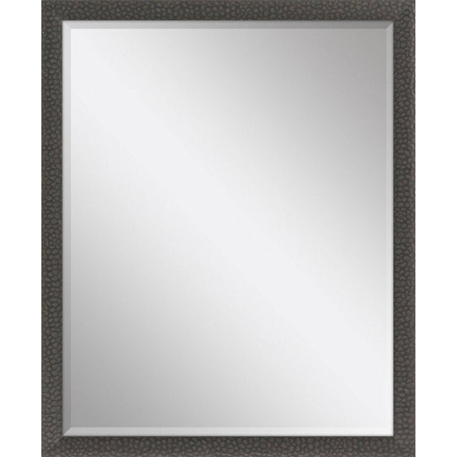 43" Dark Brown Solid Wood Framed Accent Mirror HomeRoots