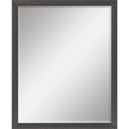 43" Dark Brown Solid Wood Framed Accent Mirror HomeRoots