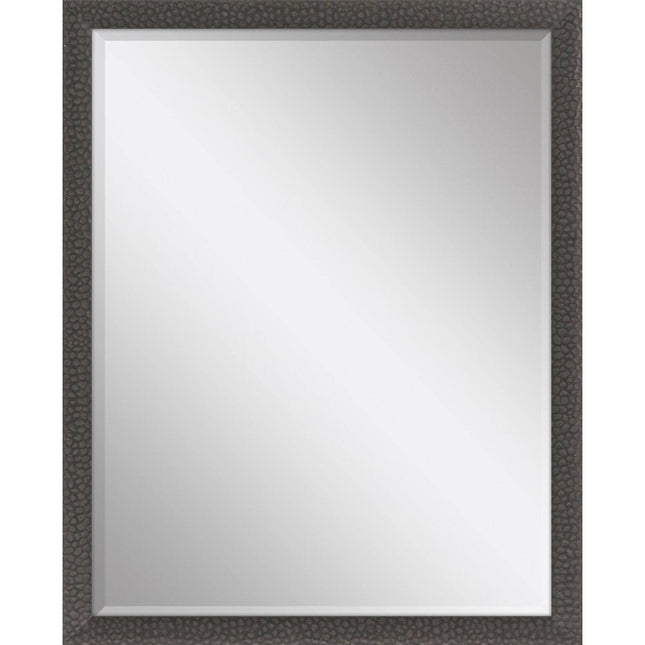51" Dark Brown Solid Wood Framed Accent Mirror HomeRoots
