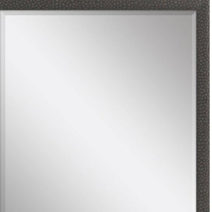 51" Dark Brown Solid Wood Framed Accent Mirror HomeRoots