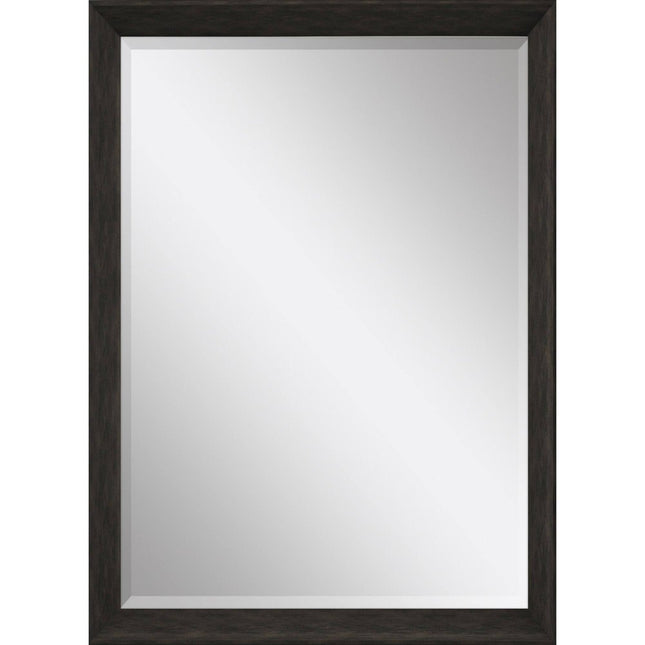 40" Dark Brown Framed Accent Mirror HomeRoots