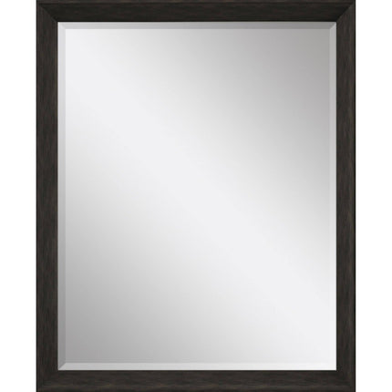 44" Dark Brown Framed Accent Mirror HomeRoots
