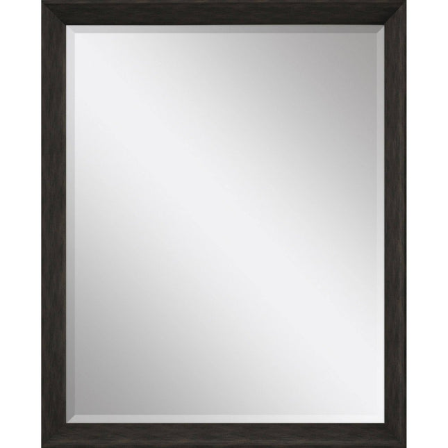 44" Dark Brown Framed Accent Mirror HomeRoots