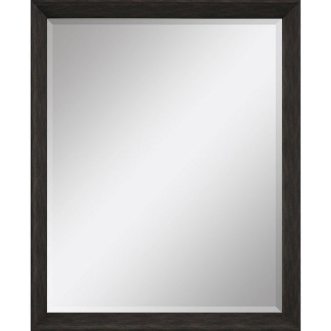 44" Dark Brown Framed Accent Mirror HomeRoots