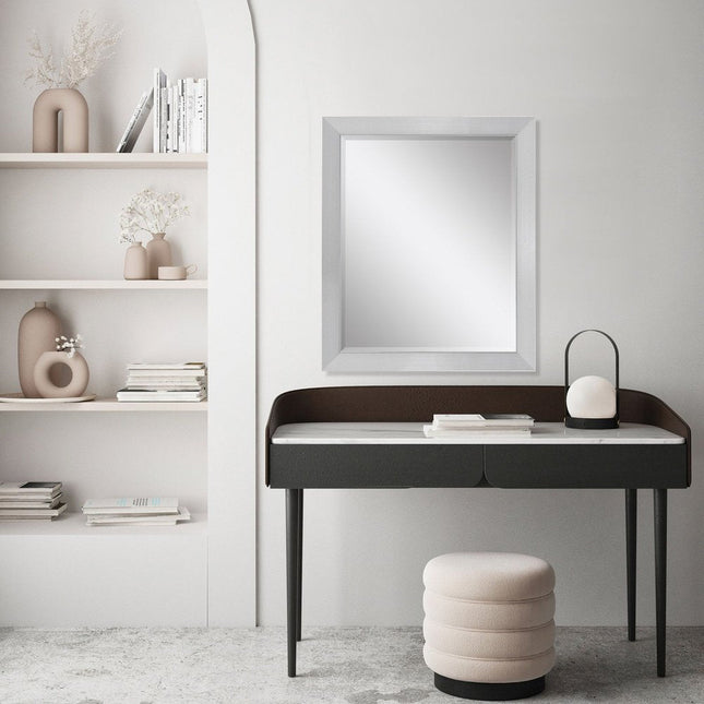 32" Silver Framed Accent Mirror HomeRoots