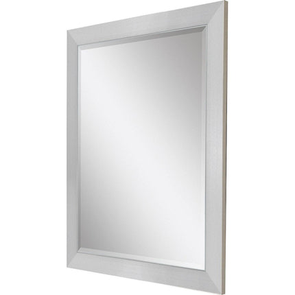 32" Silver Framed Accent Mirror HomeRoots