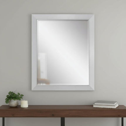 34" Silver Framed Accent Mirror HomeRoots
