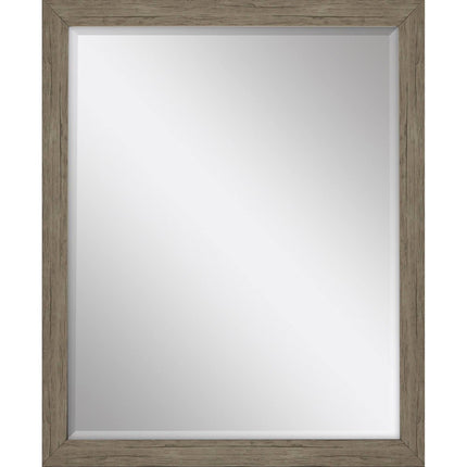 43" Light Brown Framed Accent Mirror HomeRoots