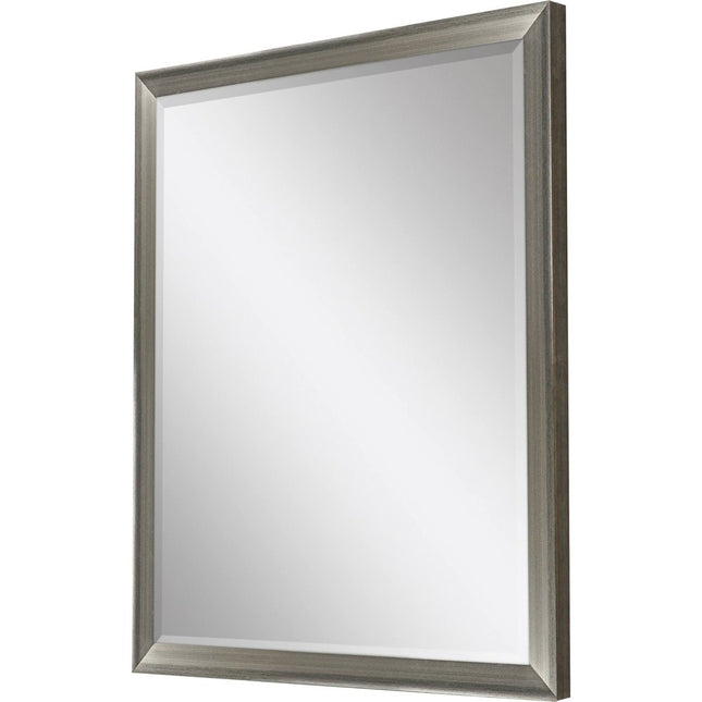 44" White Framed Accent Mirror HomeRoots
