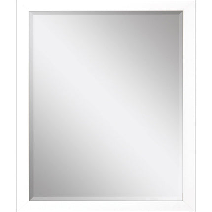 33" White Framed Accent Mirror HomeRoots