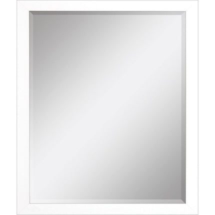 33" White Framed Accent Mirror HomeRoots