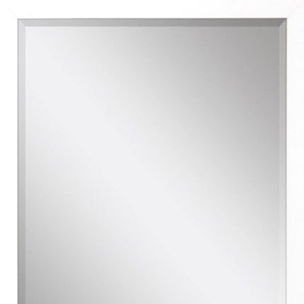 39" White Accent Mirror HomeRoots