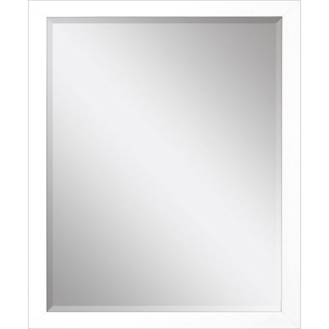 43" White Framed Accent Mirror HomeRoots