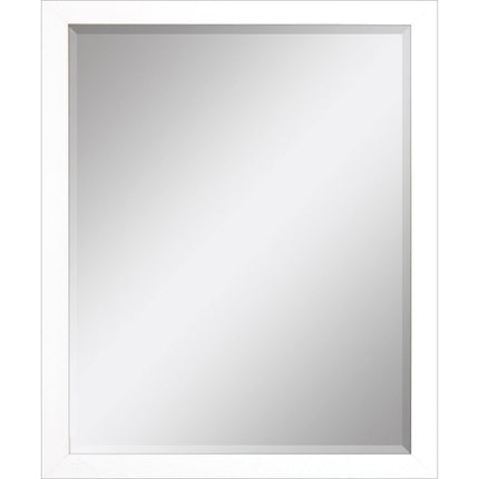 43" White Framed Accent Mirror HomeRoots