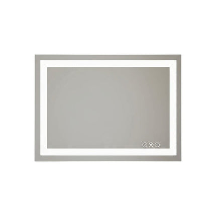 24" Clear Lighted Frameless Bathroom Vanity Mirror HomeRoots